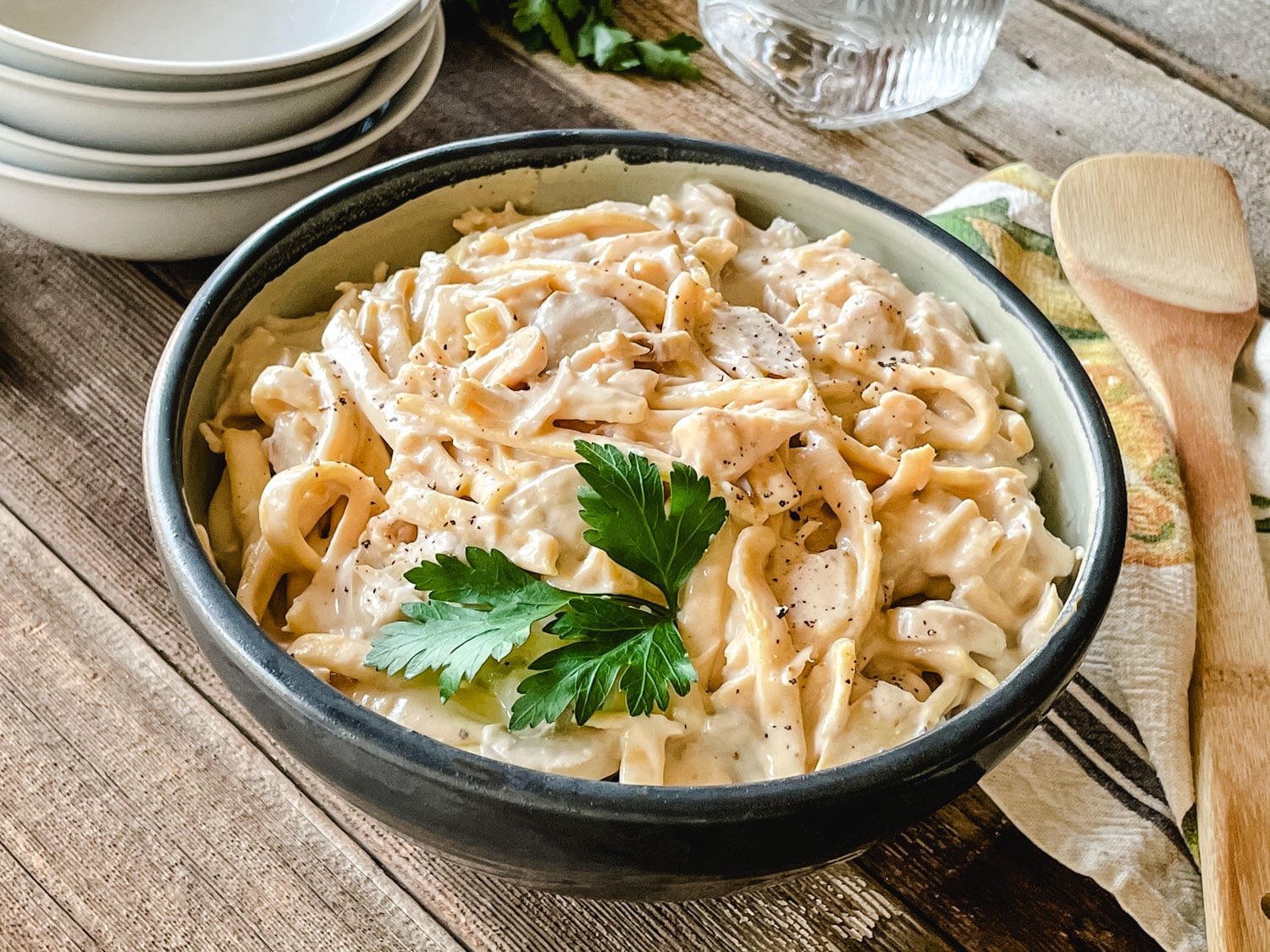 Chicken Noodle Soup - Mrs. Bonsers Egg Noodles