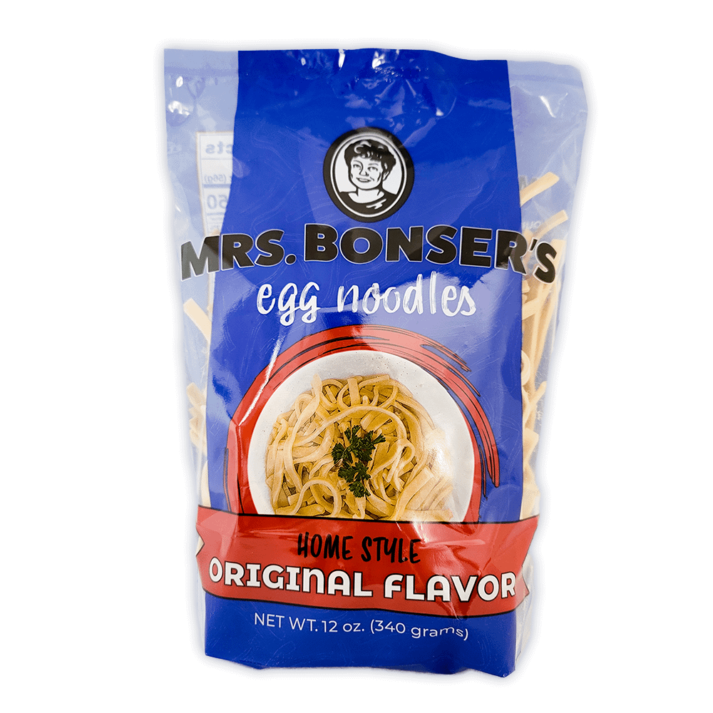 Original Homestyle Egg Noodles Mrs. Bonser's Noodles